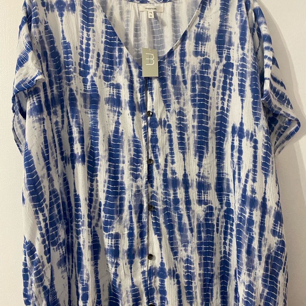 NWT Maurices short sleeve shirt